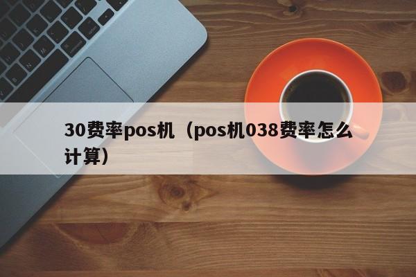 30费率pos机（pos机038费率怎么计算）