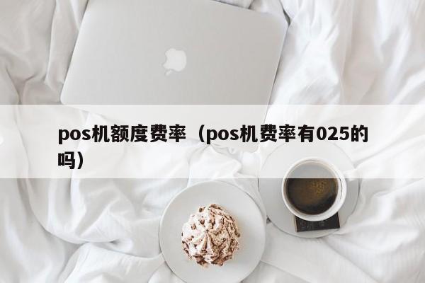 pos机额度费率（pos机费率有025的吗）