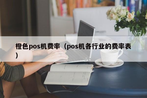 橙色pos机费率（pos机各行业的费率表）